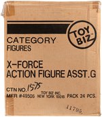 TOY BIZ X-MEN X-FORCE CASE OF 24 ACTION FIGURES.