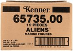 KENNER ALIENS CASE OF 12 MARINES ACTION FIGURES.