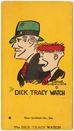 "THE DICK TRACY WATCH" BOXED HIGH GRADE EXAMPLE (YELLOW BOX).