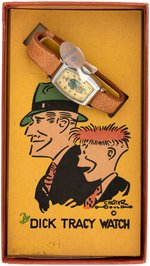 "THE DICK TRACY WATCH" BOXED HIGH GRADE EXAMPLE (YELLOW BOX).