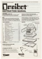 "OMNIBOT" BOXED REMOTE CONTROL TOMY ROBOT WITH ORIGINAL SHIPPING BOX.