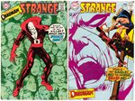 "STRANGE ADVENTURES" FEATURING DEADMAN LOT OF EIGHT COMIC ISSUES.