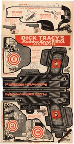 DICK TRACY PREMIUM RUBBERBAND PISTOL & TOMMY GUN PAIR.