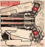 DICK TRACY PREMIUM RUBBERBAND PISTOL & TOMMY GUN PAIR.