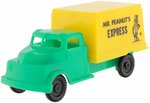 PLANTERS PEANUTS "MR. PEANUT" PLASTIC BANK/CUP & "MR. PEANUT'S EXPRESS" TRUCK.