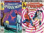 "THE AMAZING SPIDER-MAN" LOT OF 21 COMIC ISSUES BETWEEN #191 AND 213.