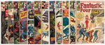 FANTASTIC FOUR 1960s LOT OF 27 COMIC ISSUES.