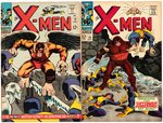 X-MEN 1960s LOT OF 16 COMIC ISSUES.