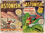 "TALES TO ASTONISH" FEATURING ANT MAN LOT OF TEN COMIC ISSUES.