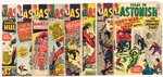 "TALES TO ASTONISH" FEATURING GIANT MAN & WASP LOT OF 19 COMIC ISSUES.