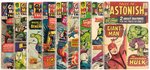 "TALES TO ASTONISH" FEATURING GIANT MAN & WASP LOT OF 19 COMIC ISSUES.