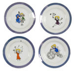 BETTY BOOP CHINA TEA SET PLATES