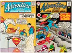 "ADVENTURE COMICS" LOT OF 37 COMIC ISSUES.