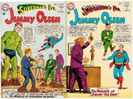 "SUPERMAN'S PAL JIMMY OLSEN" LOT OF 20 COMIC ISSUES.