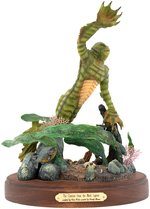 "CREATURE FROM THE BLACK LAGOON" RANDY BOWEN PAINTED COLD-CAST MODEL KIT.