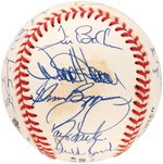 CINCINNATI REDS SIGNED BASEBALL COLLECTION.