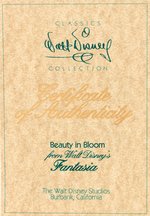 FANTASIA "BEAUTY IN BLOOM" & "ROMANTIC REFLECTIONS" WALT DISNEY CLASSICS COLLECTION BOXED PAIR.