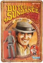 "BUTCH AND SUNDANCE: THE EARLY DAYS" CARDED ACTION FIGURE LOT.