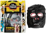 "THE ELECTRIC COMPANY" COLLEGEVILLE HALLOWEEN PROTOTYPE MASK PAIR & BOXED COSTUME.
