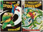 "THE AMAZING SPIDER-MAN" RUN OF 15 COMIC ISSUES.