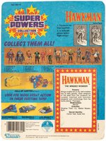 "SUPER POWERS COLLECTION - FLASH, GREEN LANTERN, HAWKMAN & AQUAMAN" CARDED ACTION FIGURES.