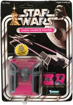 "STAR WARS - DARTH VADER TIE FIGHTER" DIE-CAST ON 21 BACK CARD.