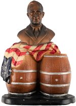 OUTSTANDING ROOSEVELT "BEER" & "PROSPERITY" GRAPHIC BUST CELEBRATING THE REPEAL OF PROHIBITION.