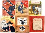 HOPALONG CASSIDY BUZZA CARDOZO EXTENSIVE GREETING CARD LOT.