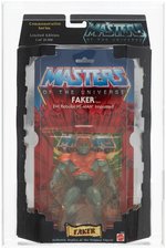 "MASTERS OF THE UNIVERSE" COMMEMORATIVE SERIES ACTION FIGURE LOT OF THREE AFA U90 NM+/MT.