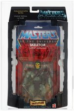 "MASTERS OF THE UNIVERSE" COMMEMORATIVE SERIES ACTION FIGURE LOT OF THREE AFA U90 NM+/MT.