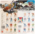 "MASTERS OF THE UNIVERSE" - ZODAC & RAM MAN ACTION FIGURE CARDED PAIR.