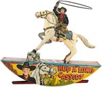 HOPALONG CASSIDY MARX "RANGE RIDER" BOXED TIN WIND-UP.