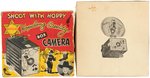 HOPALONG CASSIDY BOXED CAMERA & FLASH REFLECTOR PAIR.