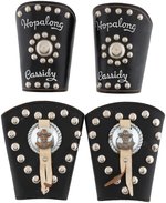 "HOPALONG CASSIDY CUFFS" BOXED VARIETY PAIR.