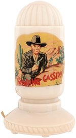 "HOPALONG CASSIDY" BULLET NIGHT LIGHT BY ALADDIN.