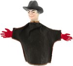 HOPALONG CASSIDY LARGE IDEAL DOLL & HAND PUPPET.