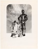 STAR WARS WINNIPEG TRIBUNE NEWSPAPER SYNDICATED COMIC STRIP PROMOTIONAL MATERIALS.