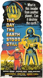 "THE DAY THE EARTH STOOD STILL" MOVIE THEATER STANDEE.