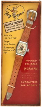 "ROY ROGERS" BOXED WRIST WATCH.