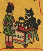 FELIX THE CAT SPANISH TIN TOY SCALE.