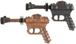 "BUCK ROGERS ATOMIC PISTOL/DISINTEGRATOR" DAISY GUN PAIR.