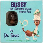 DR. SEUSS "BUSBY THE TASSELATED AFGHAN SPANIEL YAK" BOXED REVELL MODEL KIT.