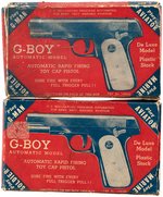 "G-BOY" BOXED GUN PAIR & VARIETY GUN.