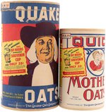 ROY ROGERS PREMIUM MUG & QUAKER OATS CANISTER PAIR.