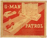 "G-MAN PATROL" BOXED TARGET GAME.