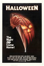 "HALLOWEEN" ONE SHEET MOVIE POSTER.