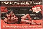 "FROM HERE TO ETERNITY" FRENCH PETITE MOVIE POSTER.