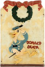 "DONALD DUCK" PYTRAM (OLD KING COLE STYLE) CHRISTMAS STORE DISPLAY.