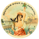 "SOUVENIR SIOUX CITY CARNIVAL" CHOICE MULTI COLOR FROM HAKE COLLECTION.