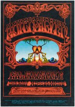 QUICKSILVER MESSENGER SERVICE 1968 FAMILY DOG POSTER FD-101 OP-1 RICK GRIFFIN ART.